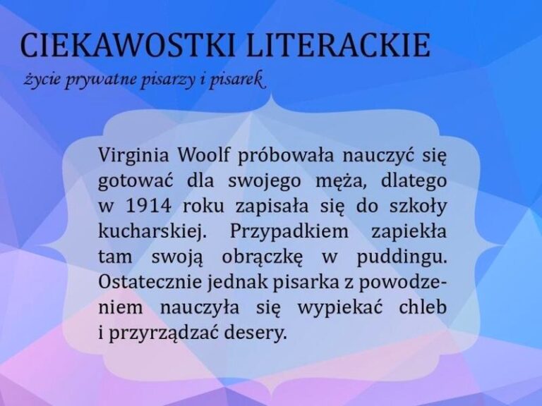 Odkryj niezwykłe ciekawostki literackie, które zaskoczą każdego miłośnika książek